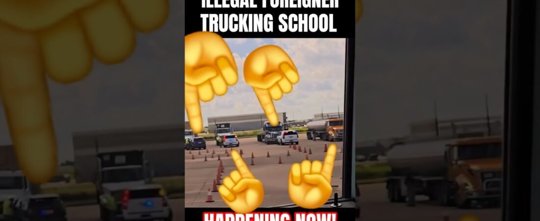 TRUCKING SCHOOL TAKE DOWN. EVERYONE GETS ARRESTED. There’s a new sheriff in town.