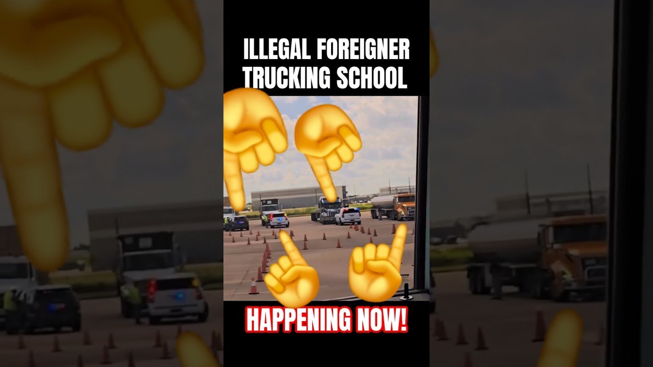 TRUCKING SCHOOL TAKE DOWN. EVERYONE GETS ARRESTED. There’s a new sheriff in town.