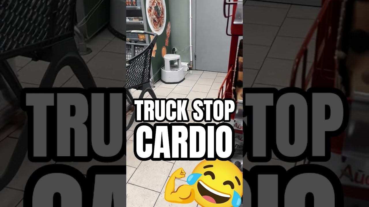 TRUCKSTOP CARDIO IS A MUST OUT HERE ON THE LONELY OPEN ROADS.