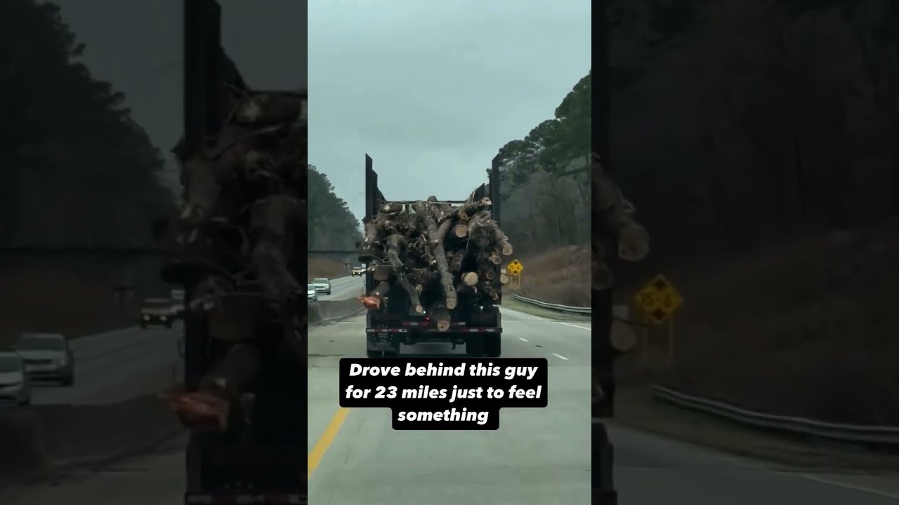 TRY DRIVING BEHIND THIS TRUCK FOR 30 MILES! FINAL DESTINATION!