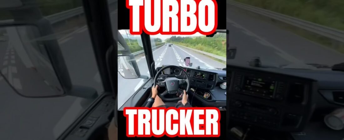 TURBO TRUCKER! YOU WON’T BELIEVE THE COURAGE AND SPEED IF THIS TRUCKER.