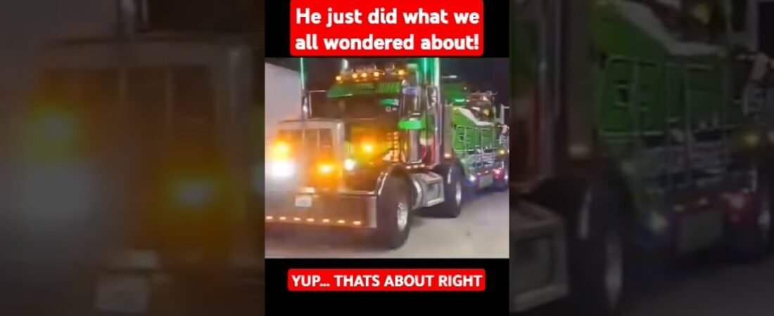 Tesla Car pulls a fully loaded Semi Trailer Finds Out the hard way! #Tesla #cybertruck #elonmusk