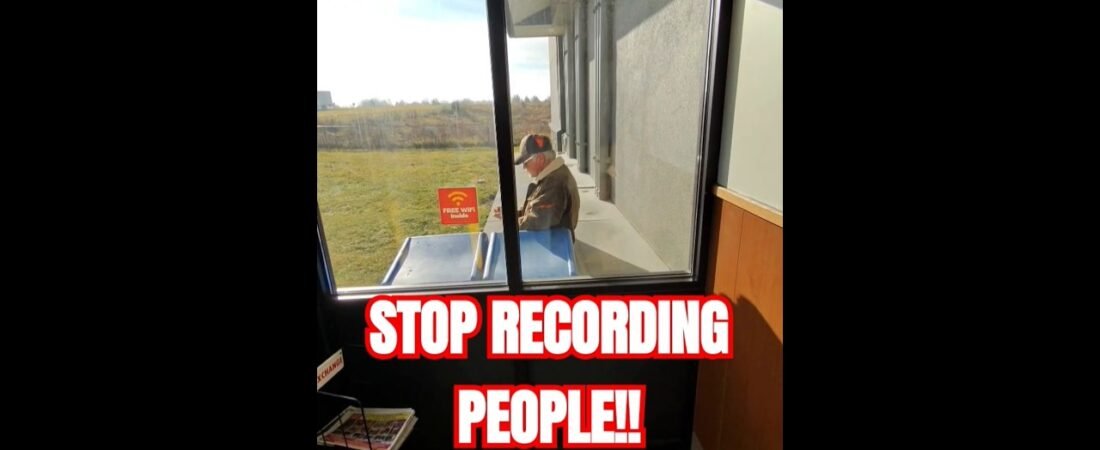 That TRUCKER is recording me, and he wants to FIGHT ME?