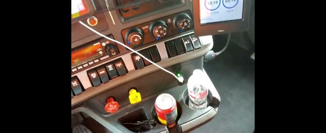 The Best Semi Truck Drivers always listen for ail leaks. This driver is the best ever!