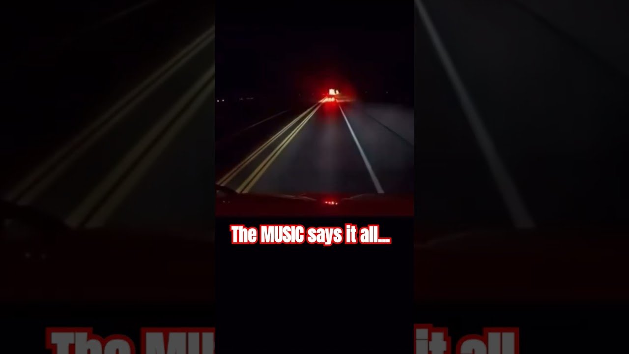 The MUSIC says all you need to know about this TRUCKER “ACCIDENT”… What do you think caused this?