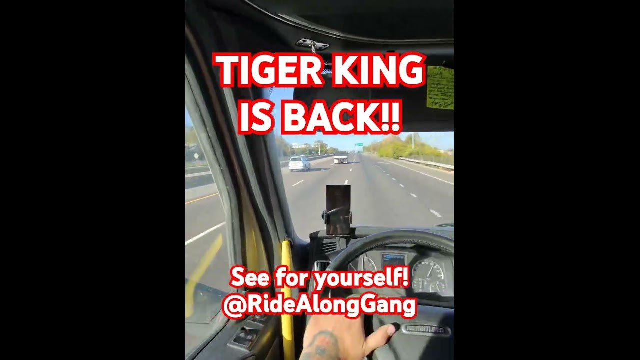 The Real Tiger King’s NEW YOUTUBE CHANNEL! You have to check out his new channel! @RideAlongGang
