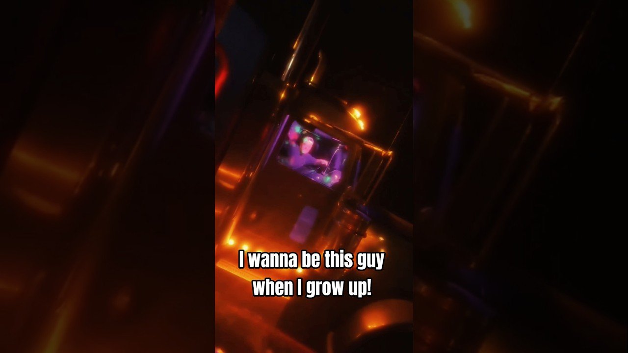 The most INSPIRATIONAL Trucker I’ve ever seen. This truck driver will make your day.