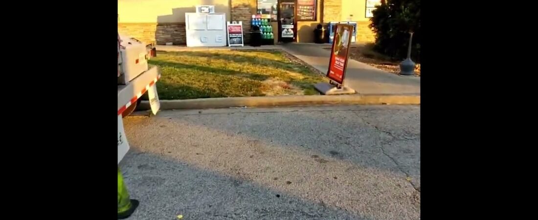 The most awkward timing at the Truck Stop. This happenes to EVERYONE. It will happen to you too.
