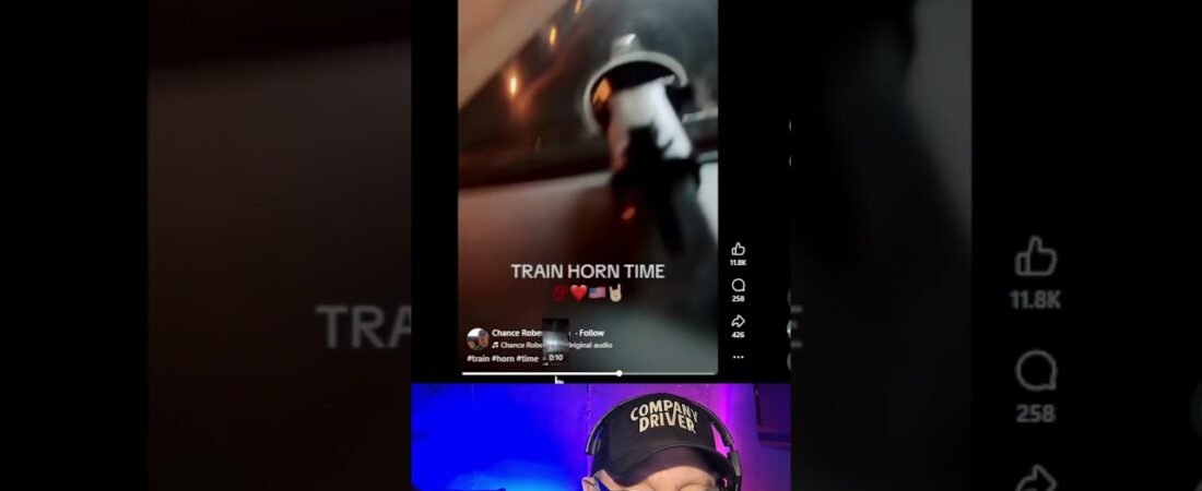 The old Train Horn in the Tunnel trick