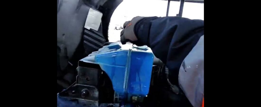 The water got so cold it turned BLUE!! How does this even happen?