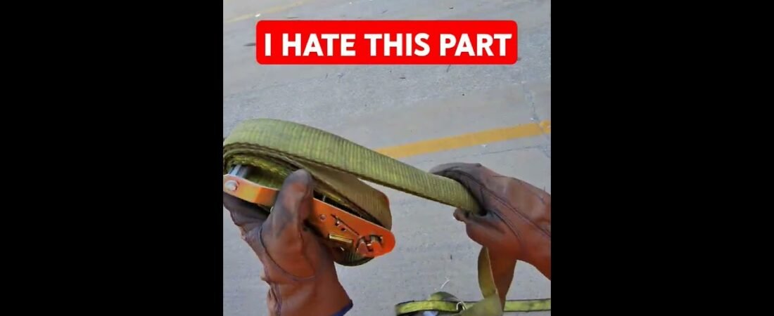 The worst part of being a Trucker is having to do this every day. You know you hate it too.