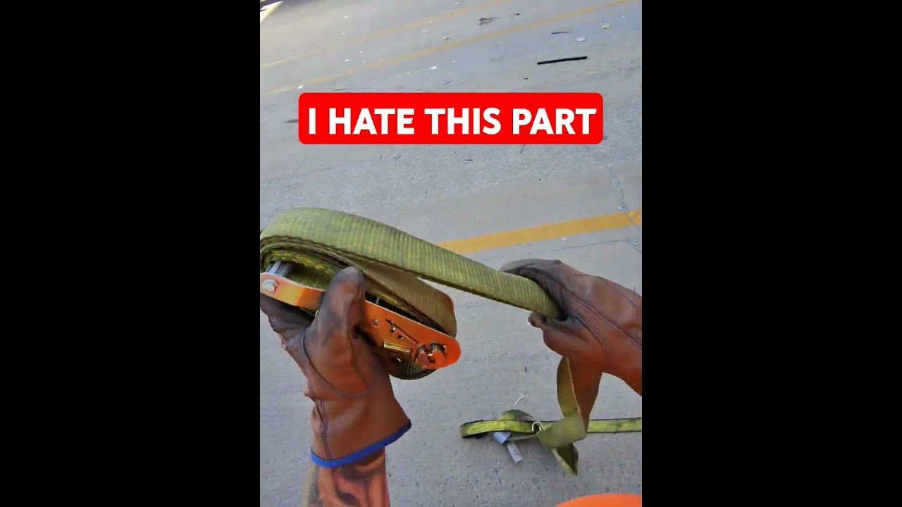 The worst part of being a Trucker is having to do this every day. You know you hate it too.