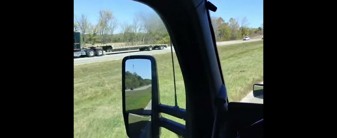 These people are standing on the highway!?!? How dangerous!