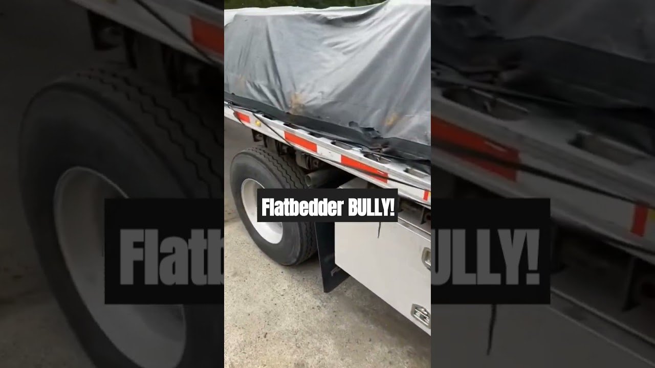 They always try to BULLY us Dry Van Guys. Why are they always so mean to us?