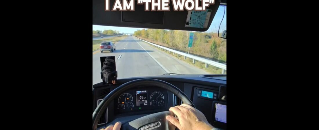They call this Trucker, “The Wolf” because he always SAVES THE DAY! Are you a Team Player?
