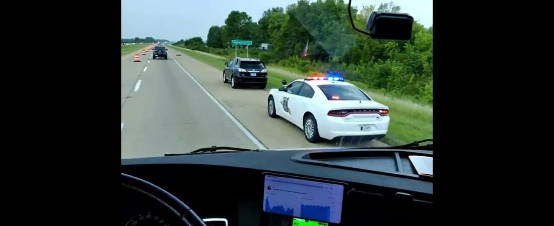They got the shooter! Check out this video showing how intense it was on the highway.