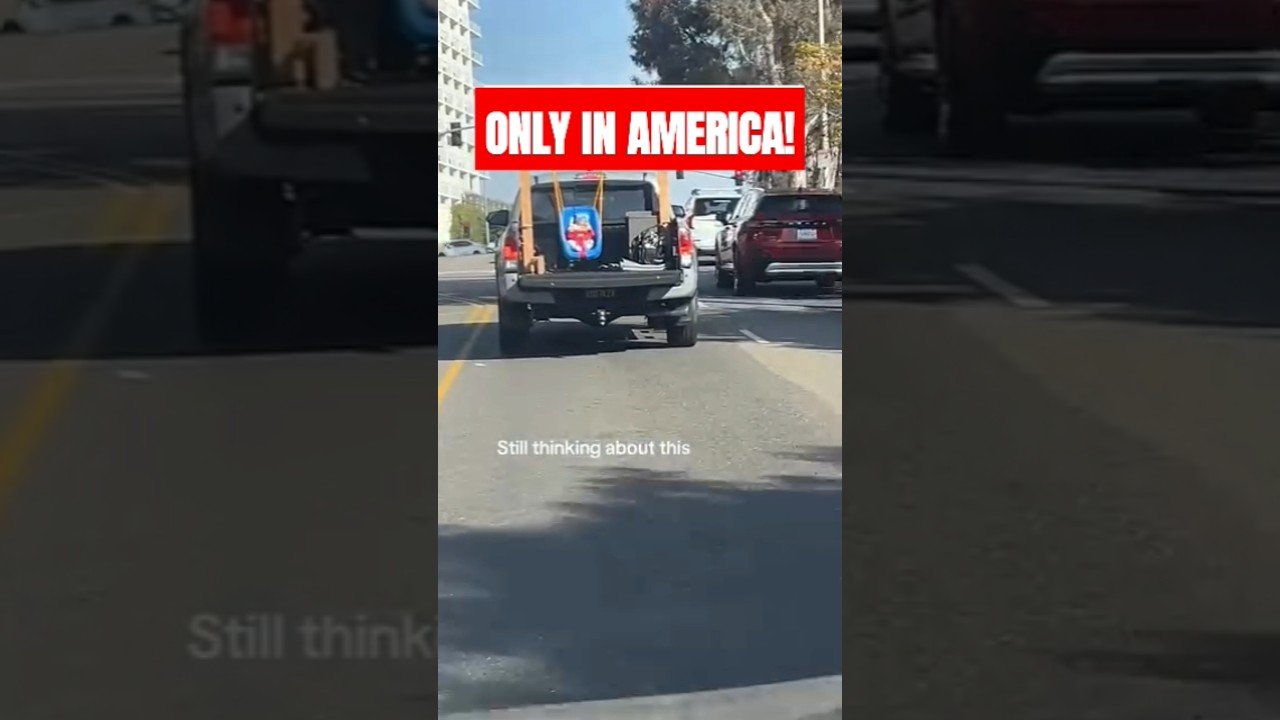 Things you’ll ONLY see in America. Welcome to the NEW NORMAL!