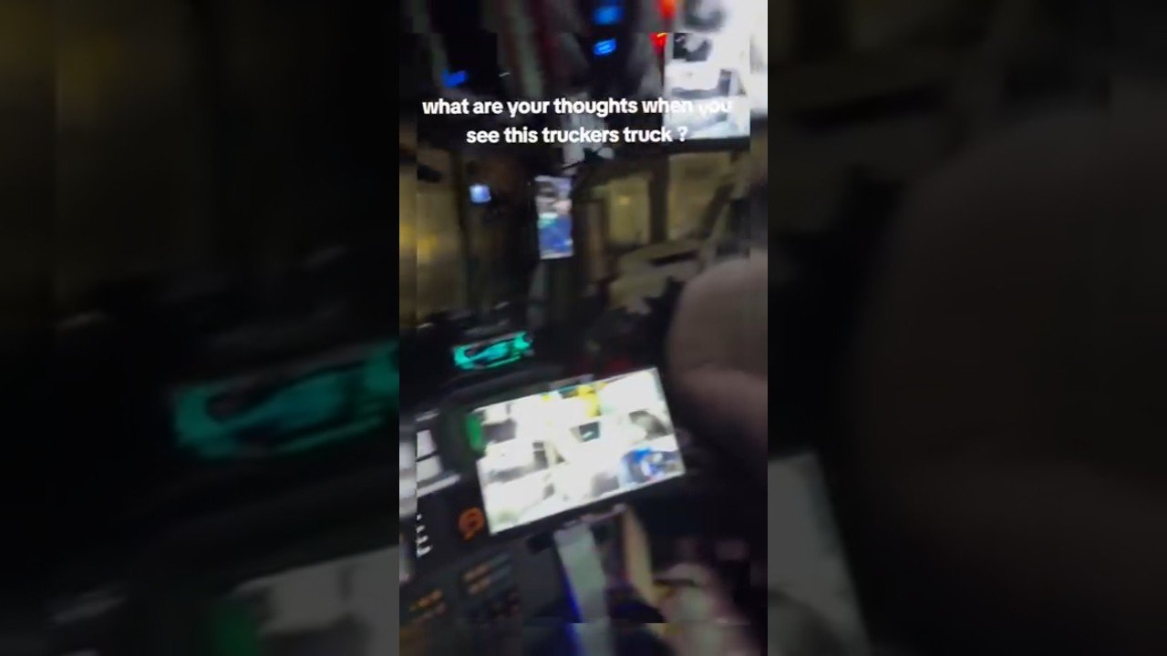This IS NOT a Company Driver. We don’t claim this man as one of us. Owner Operators can have him!