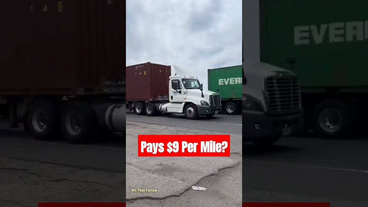 This Load Pays $9 Per Mile. Would you take it? Or would you pass and let it go to the next sucker.