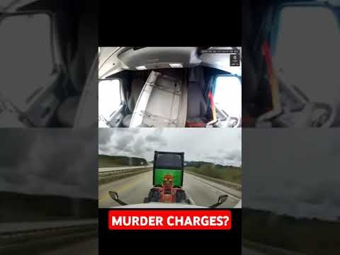 This TRUCKER just got CHARGED FOR MURDER. Don’t make this mistake, and always remember to drive safe