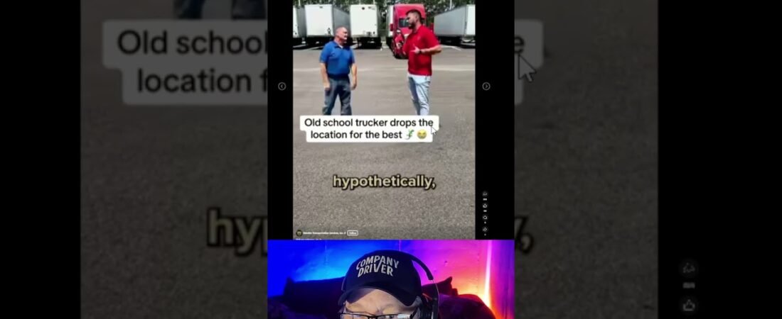 This Truck Driver Instructor answered that question WAY TOO FAST!  #truckinglife #truckdriver
