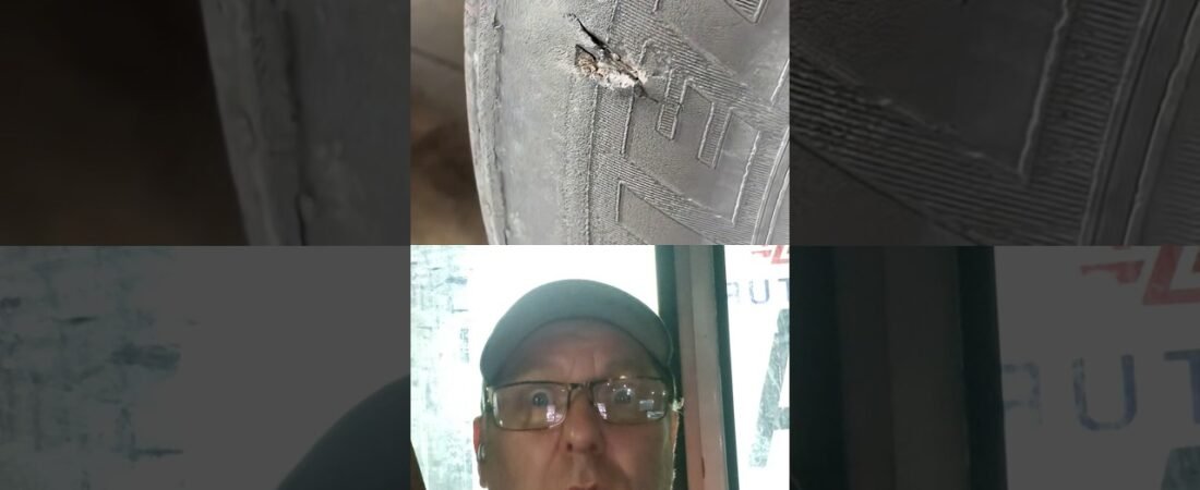 This Trucker SABATAGED his own Tires for his SAFETY! Who’s side are you on?
