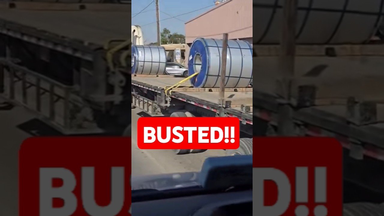 This Trucker got BUSTED for THE MOST DANGEROUS thing a professional driver could attempt.