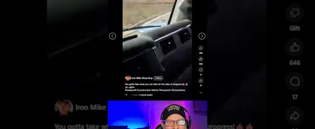 This Trucker just said oops and I love it