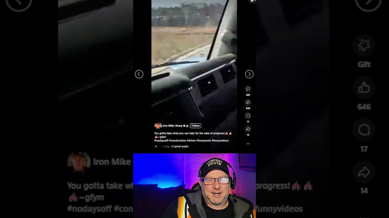 This Trucker just said oops and I love it