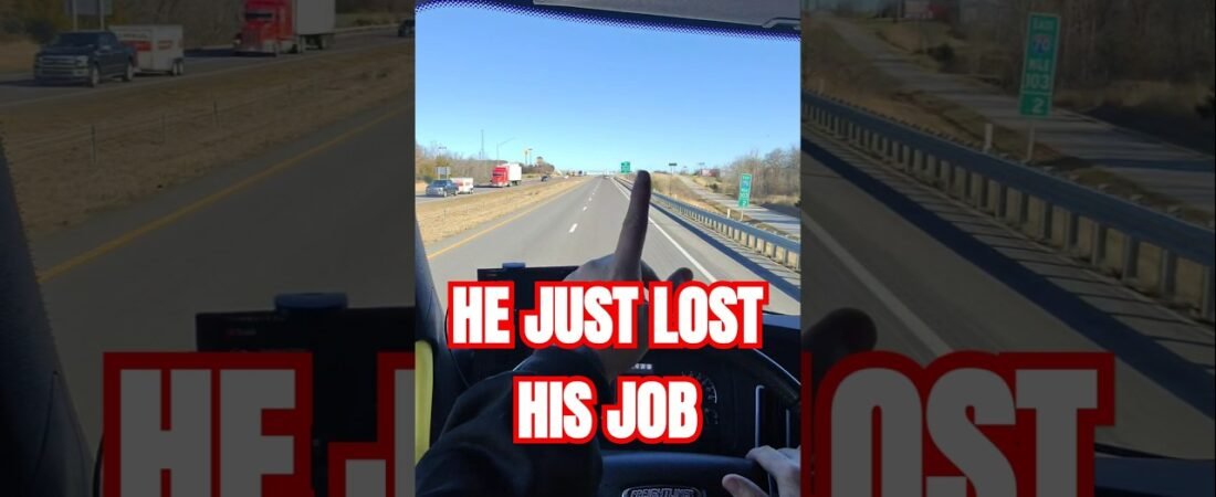 This US Express Driver JUST LOST HIS JOB. These new drivers are not going to make it.