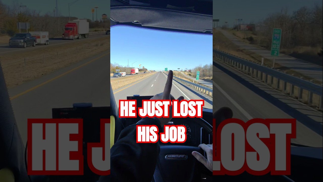 This US Express Driver JUST LOST HIS JOB. These new drivers are not going to make it.