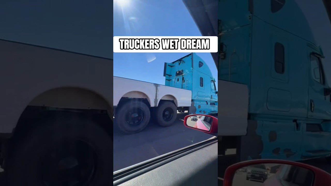 This big rig is straight out of a Truckers Wet Dream!