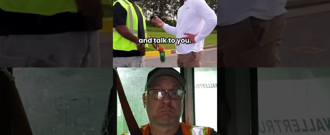 This crybaby trucker has a point. Drivers hate inward facing cameras!