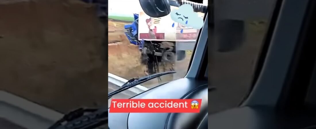 This driver almost cleared the 150-foot jump across the Mississippi River.