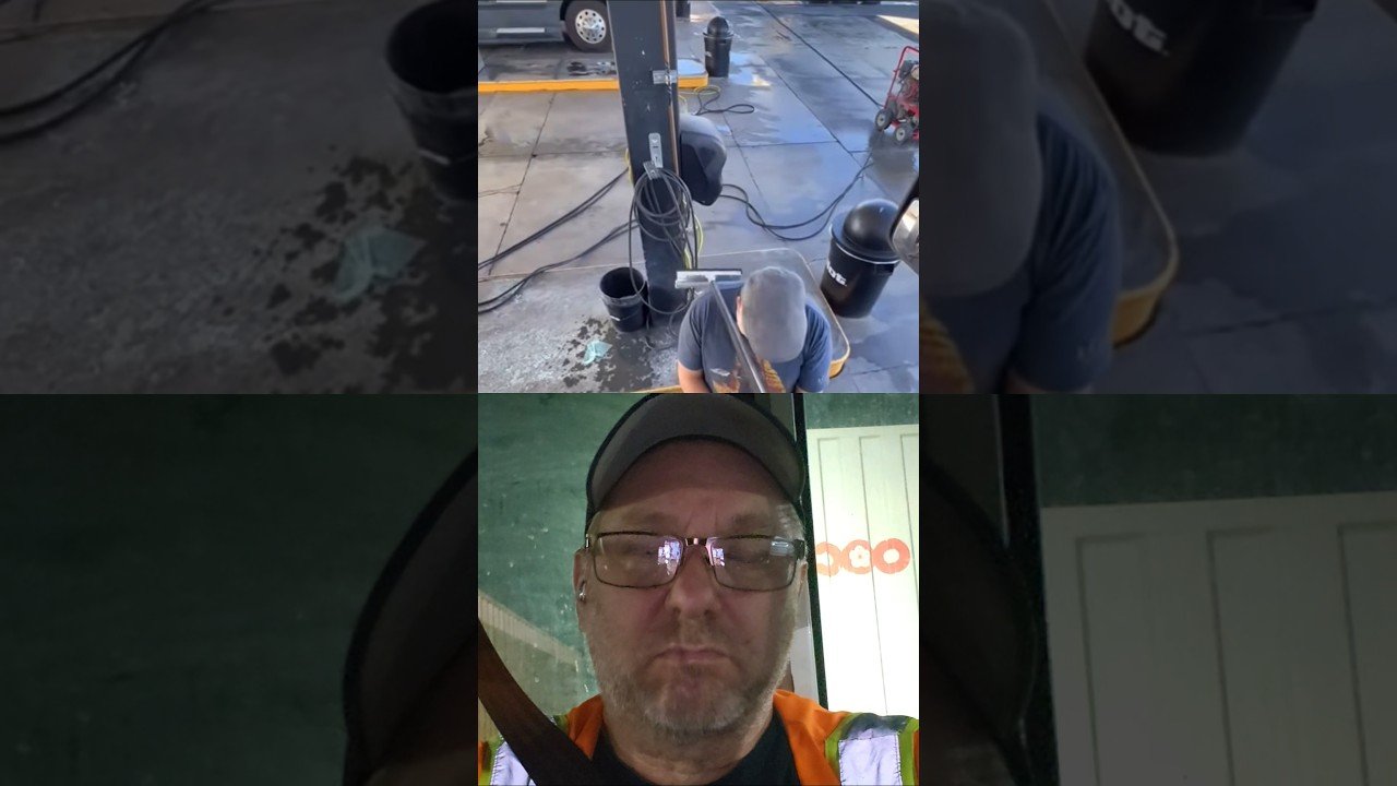 This driver just earned his place in Trucking!
