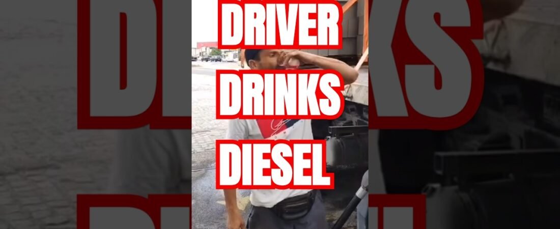 This is a very strange way to prove that you’re a real trucker. Coming to a Truck Stop near you!