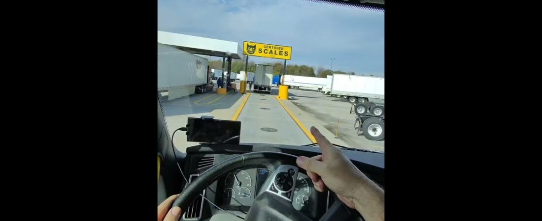 This is the MOST DANGEROUS thing you can do at a truck stop. This might not be legal where you live.