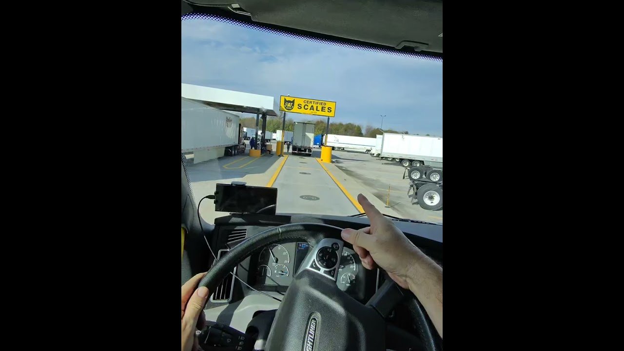This is the MOST DANGEROUS thing you can do at a truck stop. This might not be legal where you live.