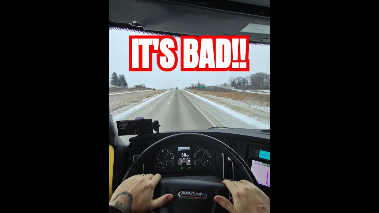This is the WORST car crash from Last Night’s Horrible Blizzard in Iowa! This ended Upside Down.