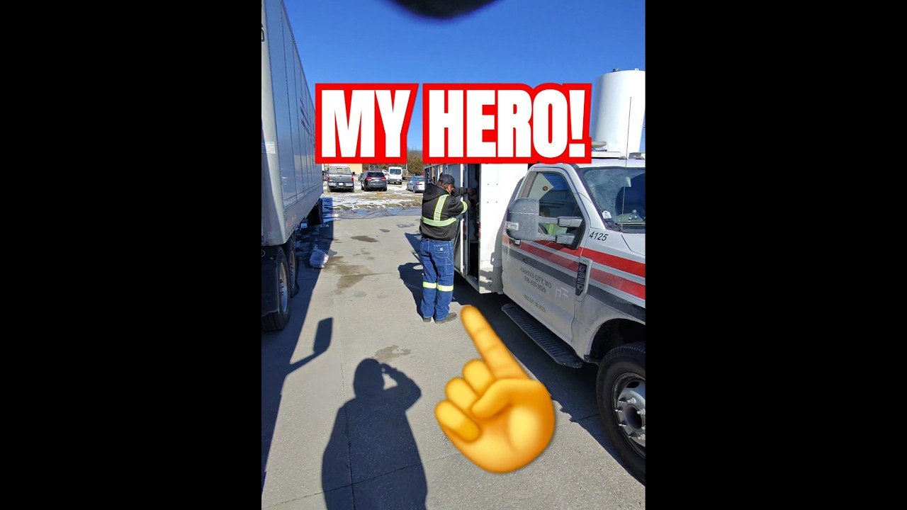 This is the man who came to save the day. This man is a HERO!