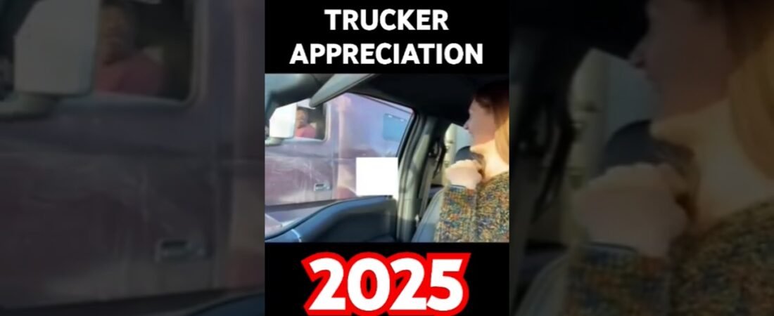 This is what TRUCKER APPRECIATION looks like in AMERICA!