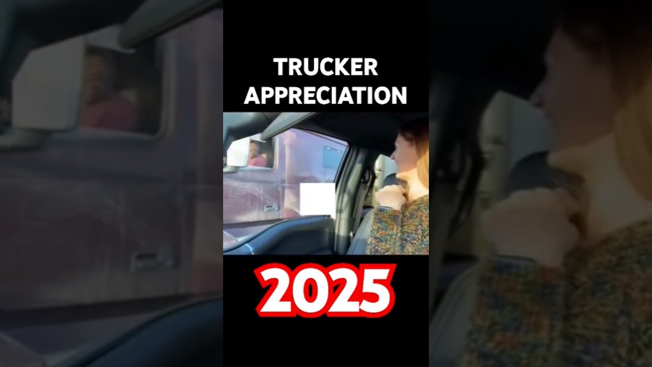This is what TRUCKER APPRECIATION looks like in AMERICA!