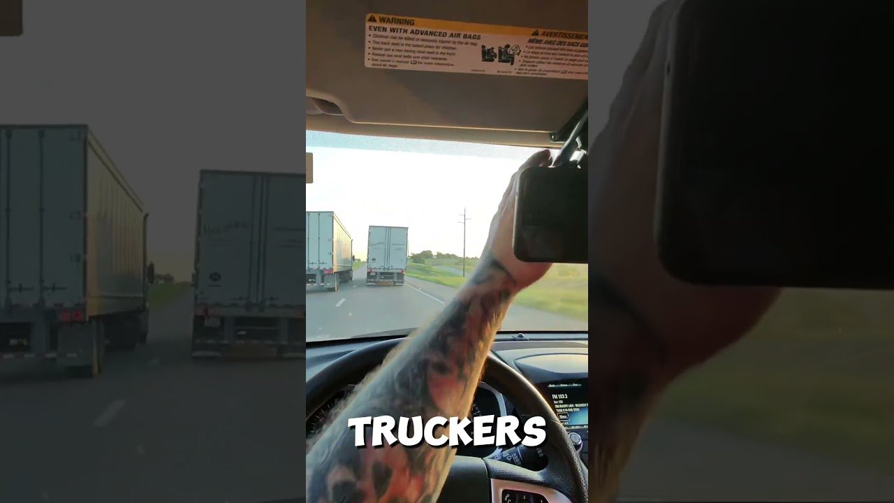 This is why they hate truckers like me.
