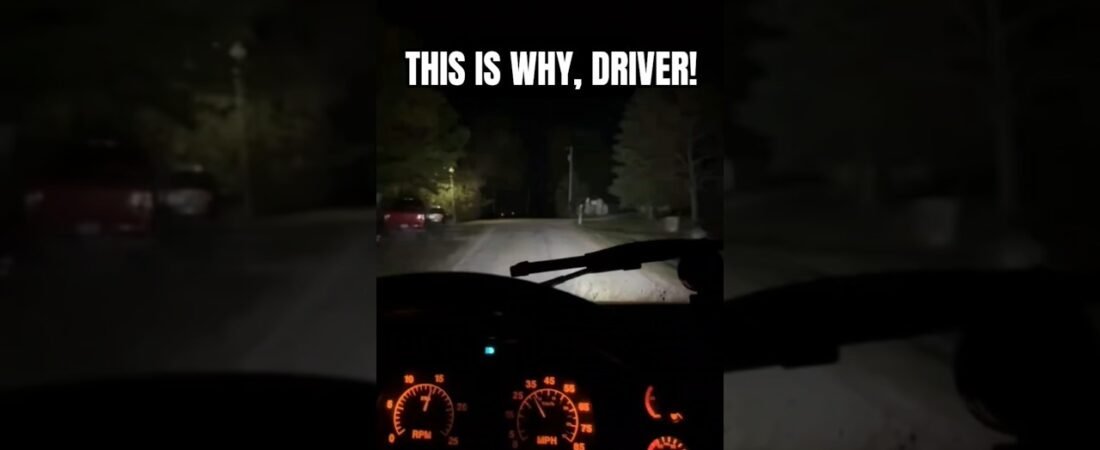 This is why we’re like this, Driver!