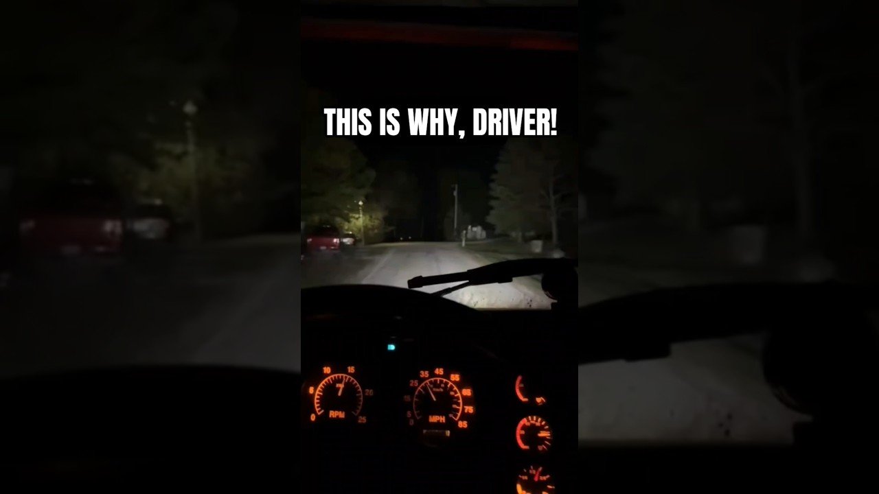 This is why we’re like this, Driver!