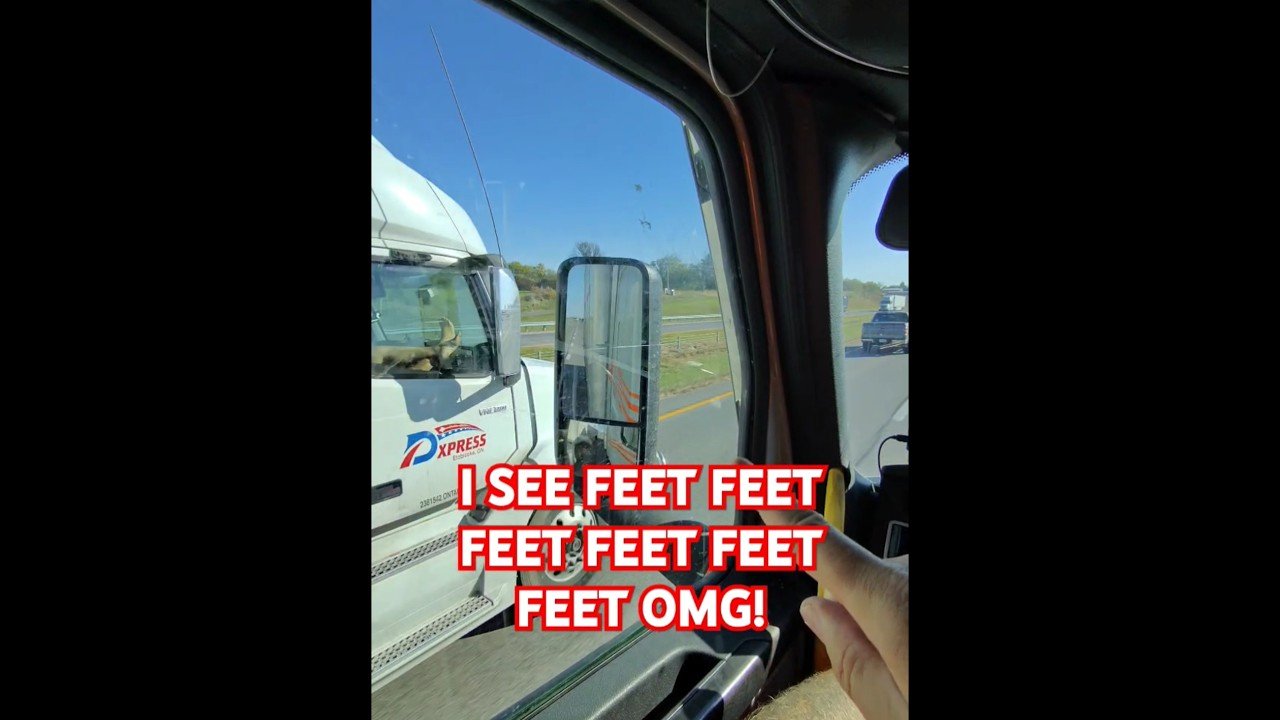 This might be THE WORST thing a Trucker could witness out here alone on the open road. This is BAD!