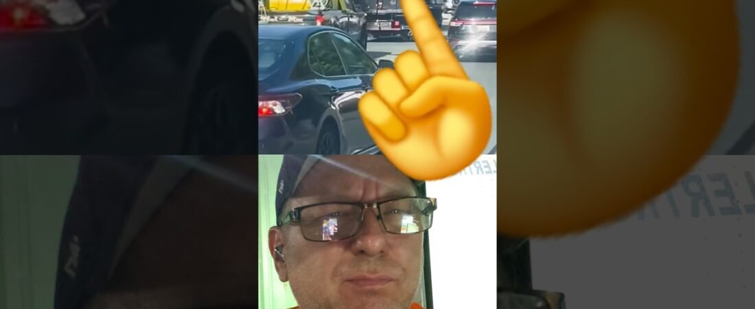 This might be illegal but for different reasons, driver!