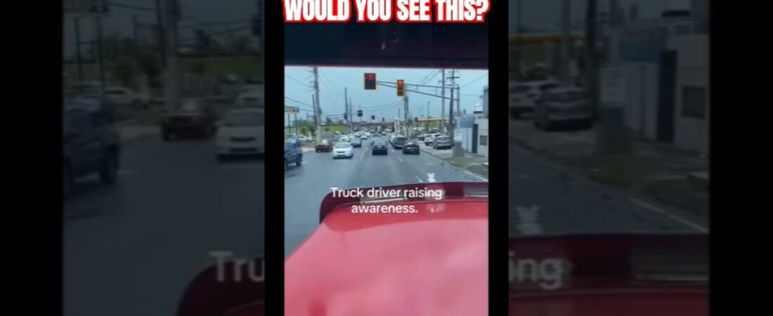 This mistake will end your career and a life. Truckers need to be like SUPERMAN!