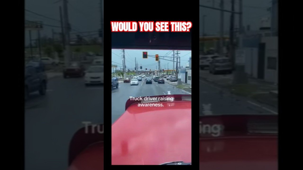 This mistake will end your career and a life. Truckers need to be like SUPERMAN!