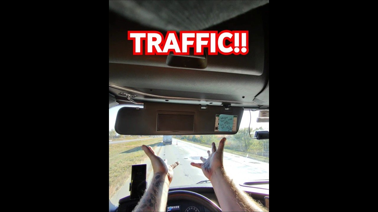 This traffic jam will make you rethink your career choice.